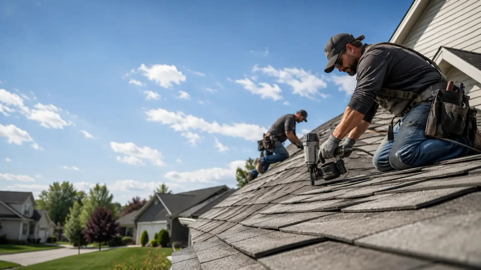 Storm Damage Roof Repair in Leitchfield, KY near me